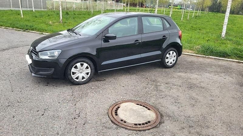 Gebraucht VW Polo Trendline 60 PS (44 kW) 2012 Schwarz Kleinwagen