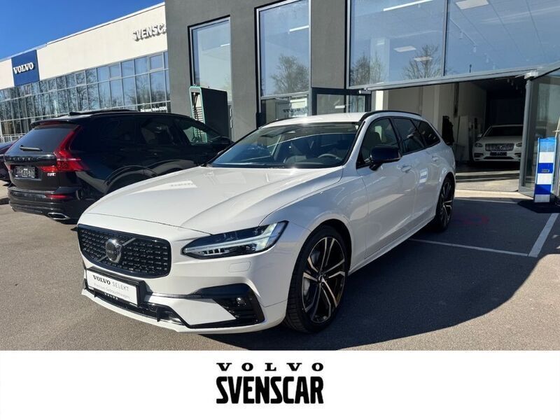 Weiss Gebraucht 2023 Volvo V90 Plus Kombi | 55.690 € - Bild 1/4