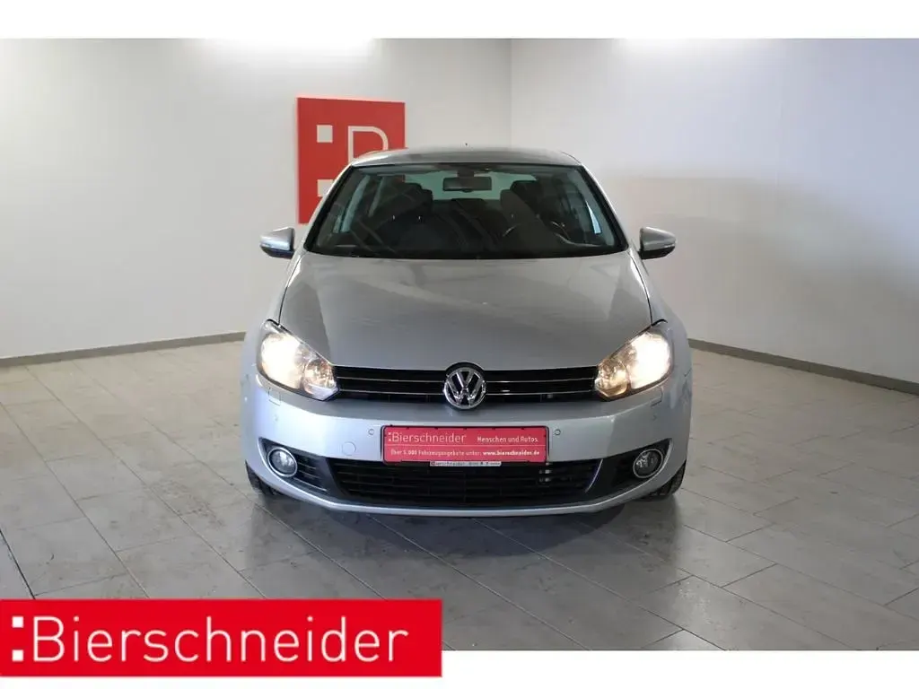 Gebraucht VW Golf VI Team 122 PS (89 kW) 2010 Silber Kleinwagen