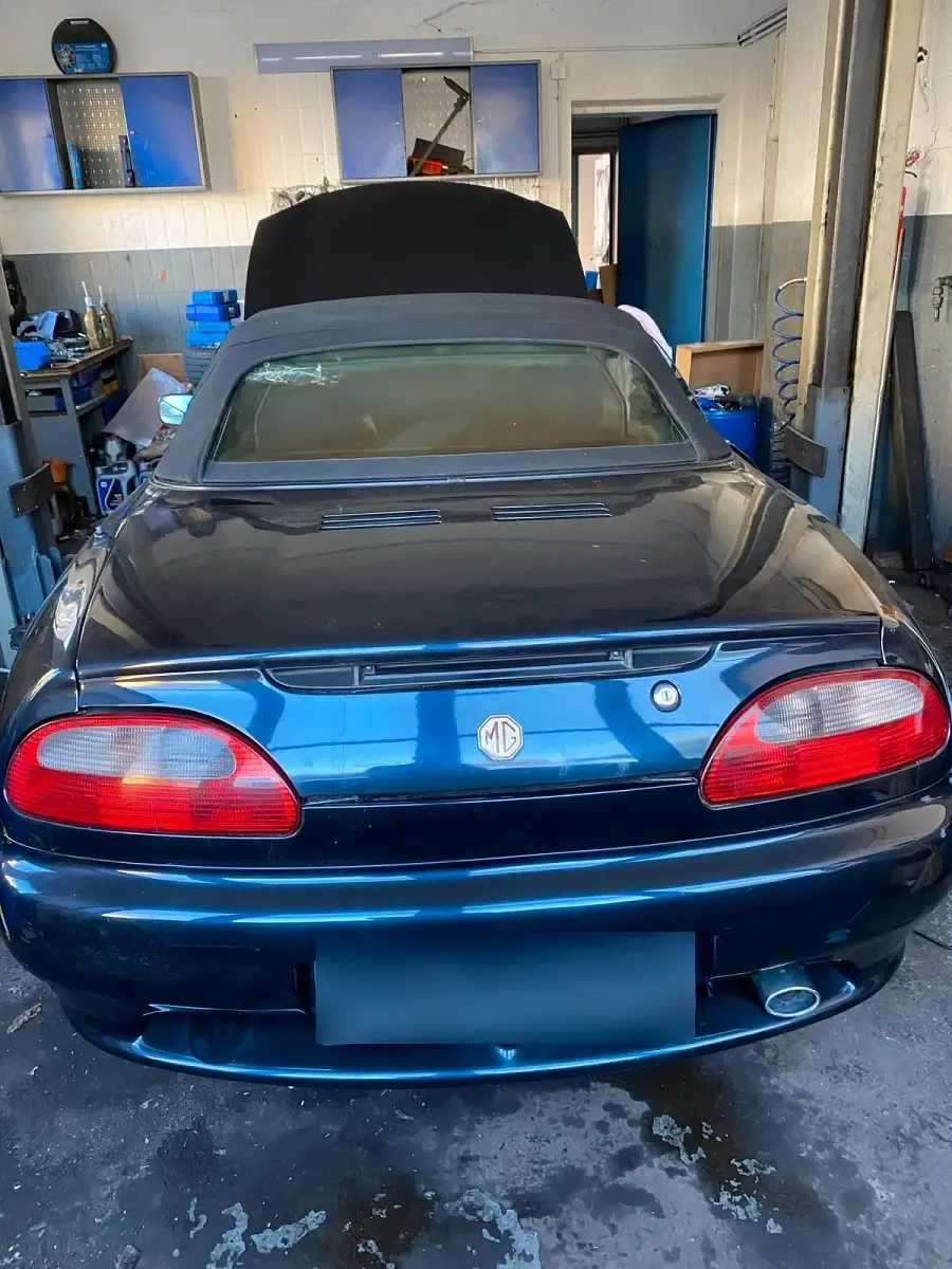 Gebraucht MG F 120 PS (88 kW) 1999 Blau Cabrio