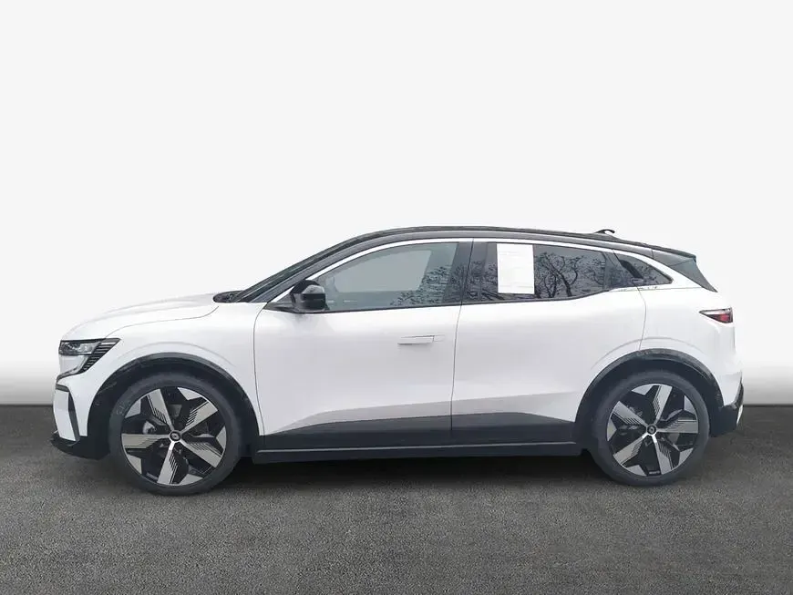 Gebraucht Renault Megane E-Tech Komfort 160 kW (218 PS) 2024 Arktisweiß/dach in blackpear Limousine