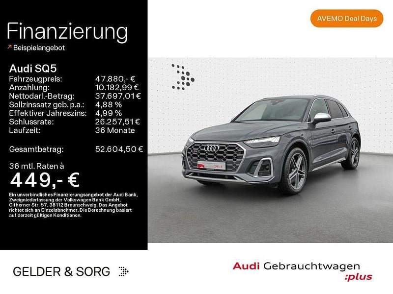 Daytonagrau perleffekt Gebraucht 2021 Audi SQ5 Ambiente SUV | 47.880 € (Fairer Preis) - Bild 1/4