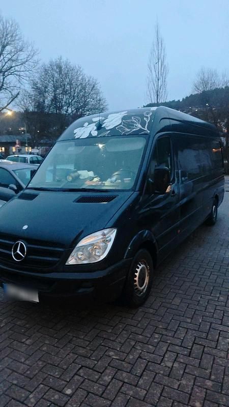 Schwarz Gebraucht 2009 Mercedes Sprinter Van | 7.999 € (Fairer Preis) - Bild 1/4