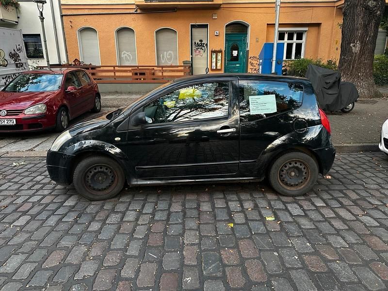 Gebraucht Citroën C2 61 PS (44 kW) 2005 Schwarz Kleinwagen