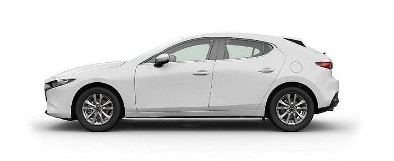 Neu Mazda 3 Prime-Line 140 PS (102 kW) 2025 Arctic white Limousine