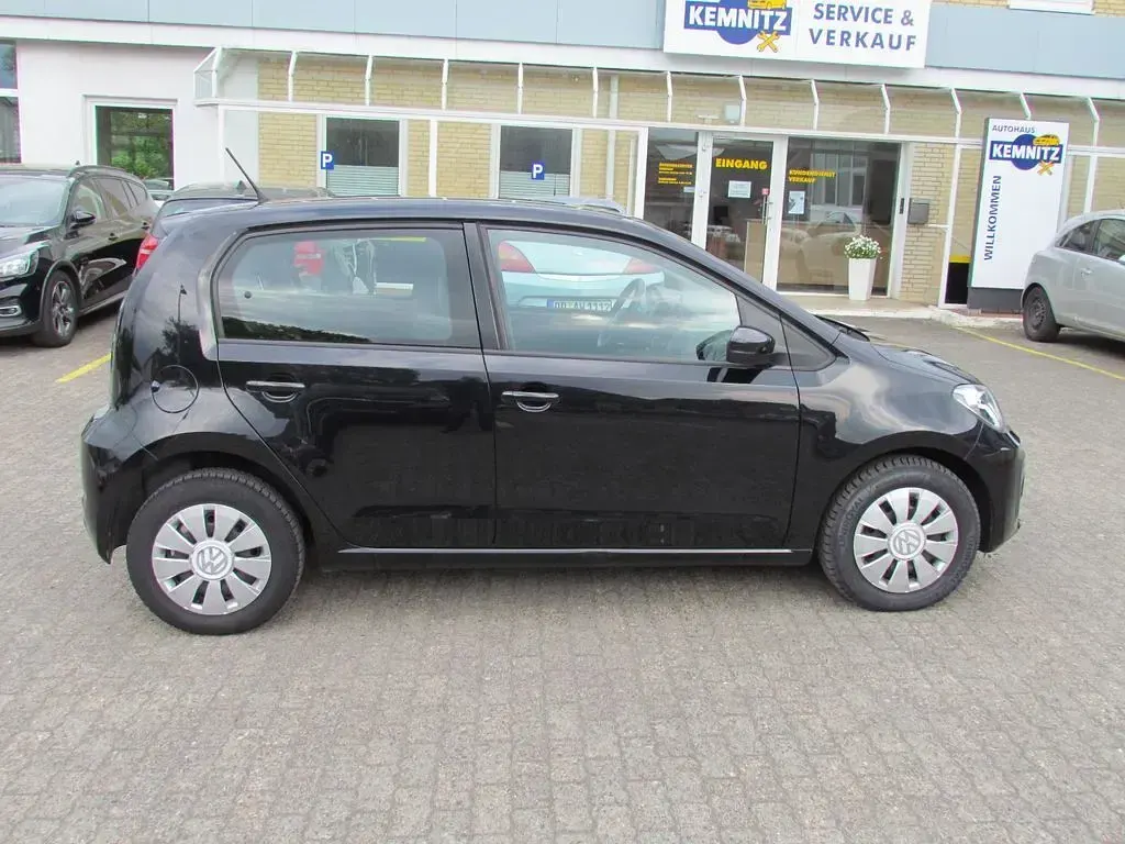 Gebraucht VW up! move up! 60 PS (44 kW) 2018 Schwarz Kleinwagen