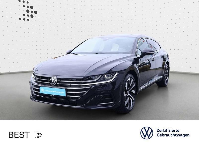 Schwarz Gebraucht 2021 VW Arteon R-line Limousine | 28.888 € (Fairer Preis) - Bild 1/3