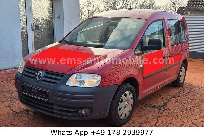 Rot Gebraucht 2009 VW Caddy Life Van / Kleinbus | 3.500 € (Superpreis) - Bild 1/4