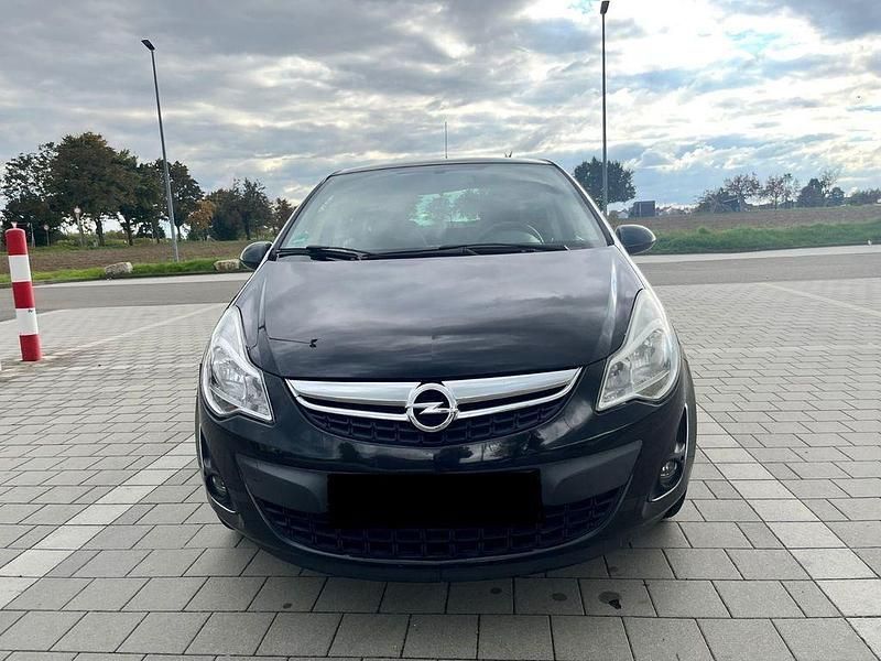 Gebraucht Opel Corsa Eco 69 PS (50 kW) 2012 Schwarz Limousine