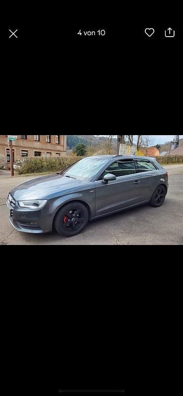Gebraucht Audi A3 S-Line 122 PS (89 kW) 2014 Grau Kleinwagen