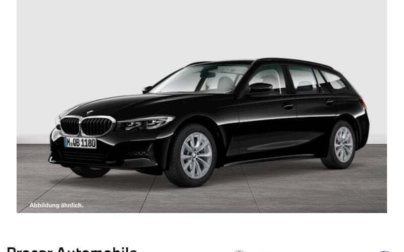 Schwarz Gebraucht 2022 BMW 318 Advantage Kombi | 26.970 € (Fairer Preis) - Bild 1/4