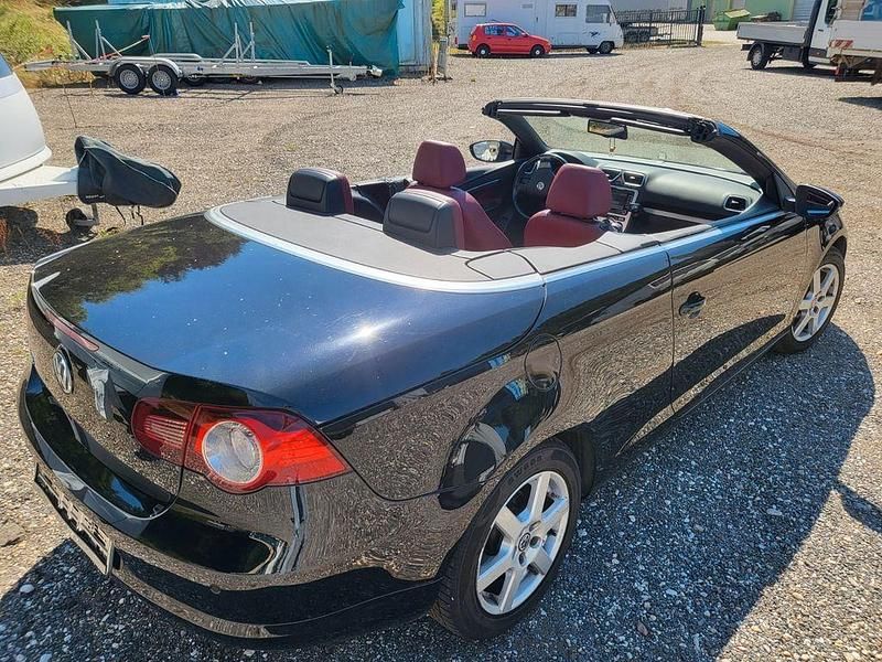 Schwarz Gebraucht 2008 VW Eos Edition Cabrio | 2.999 € (Superpreis) - Bild 1/4