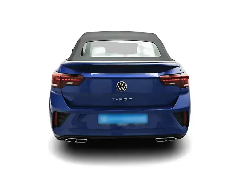 Gebraucht VW T-Roc Cabriolet R-line 2025 Blau Cabrio