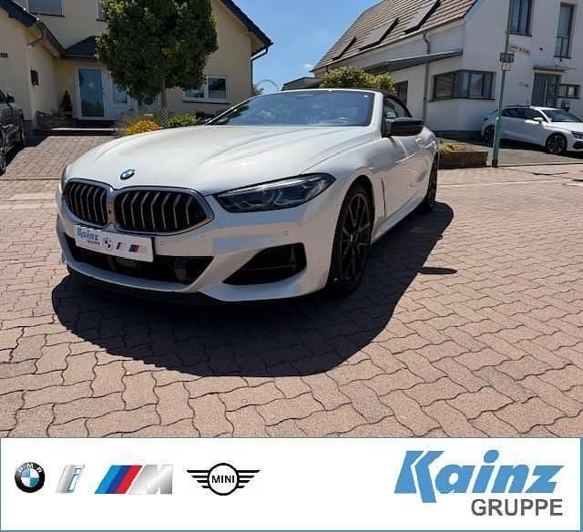 Mineralweiss metallic Gebraucht 2019 BMW M850 M Sport Coupé | 66.890 € (Fairer Preis) - Bild 1/4