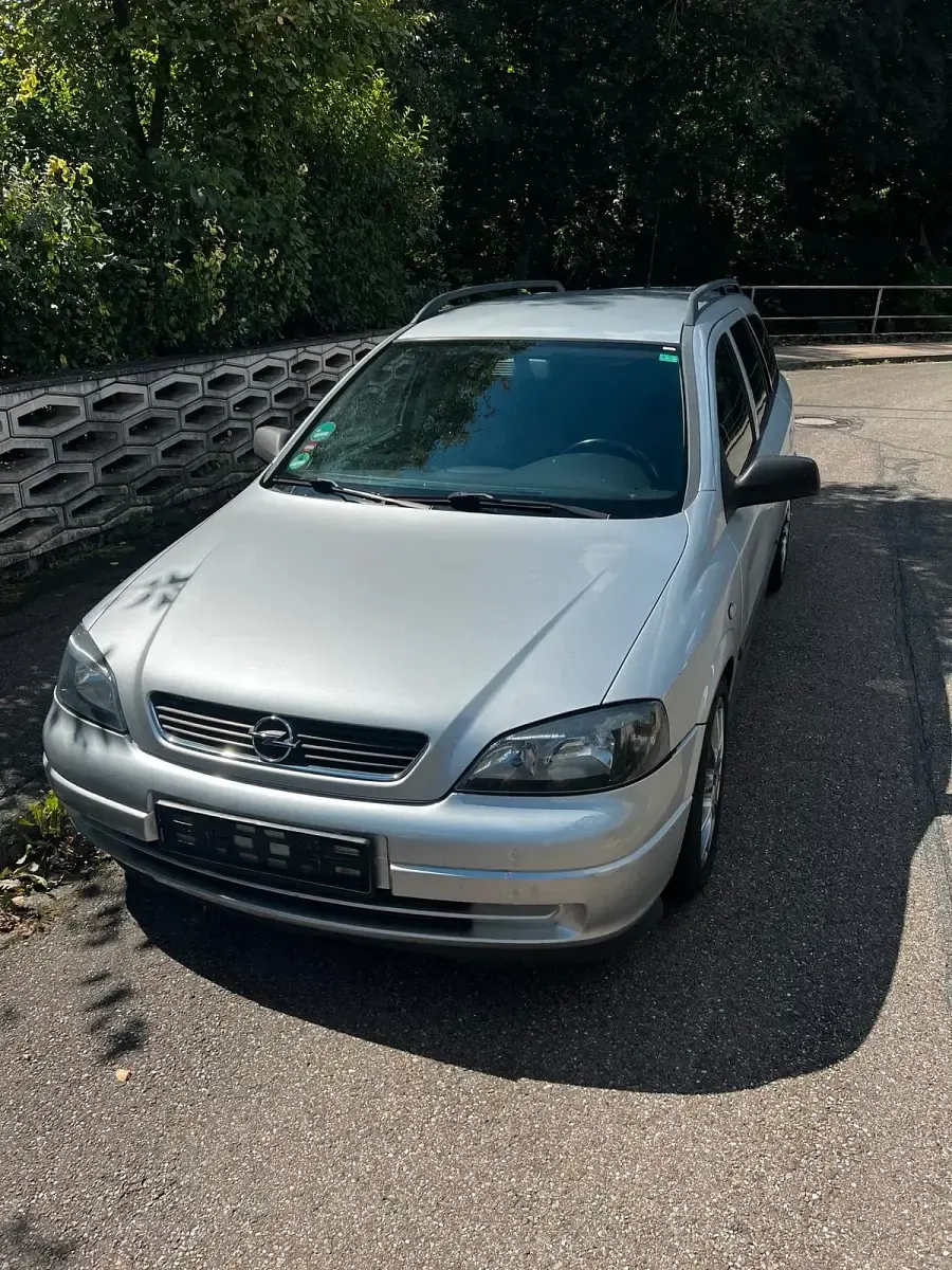 Gebraucht Opel Astra 101 PS (74 kW) 2002 Grau Kombi