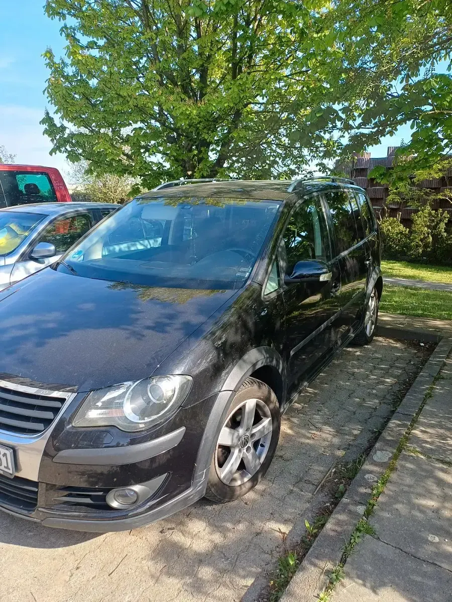 Gebraucht VW Touran 140 PS (102 kW) 2007 Schwarz Van / Kleinbus