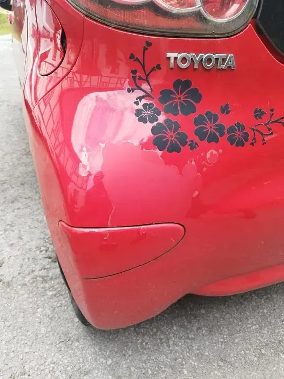 Gebraucht Toyota Aygo 68 PS (50 kW) 2008 Rot Kleinwagen