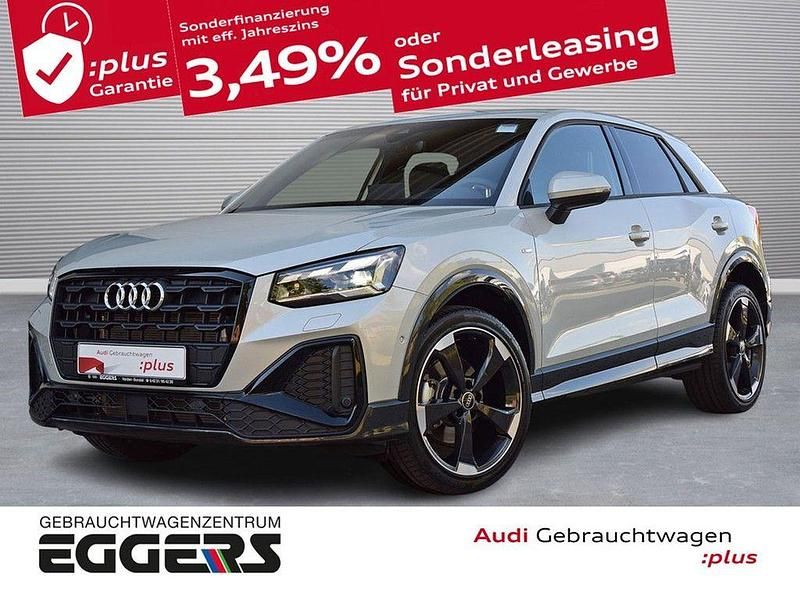 Silber Gebraucht 2024 Audi Q2 S-Line SUV | 38.780 € (Teuer) - Bild 1/4