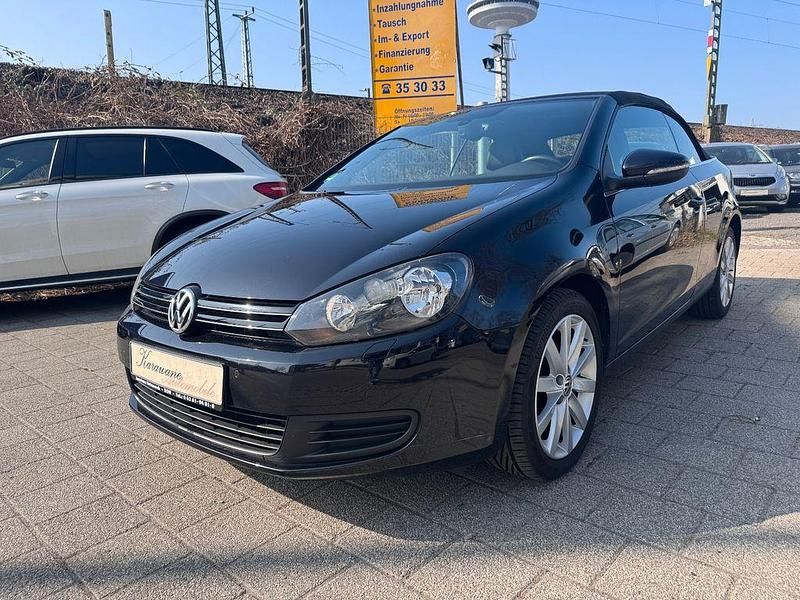 Gebraucht VW Golf 105 PS (77 kW) 2011 Schwarz Cabrio