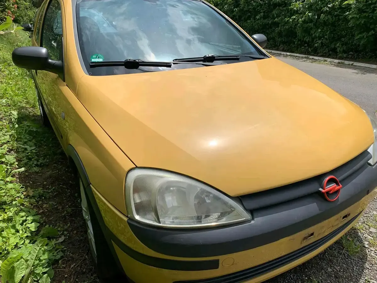 Gebraucht Opel Corsa 60 PS (44 kW) 2001 Gelb Kleinwagen