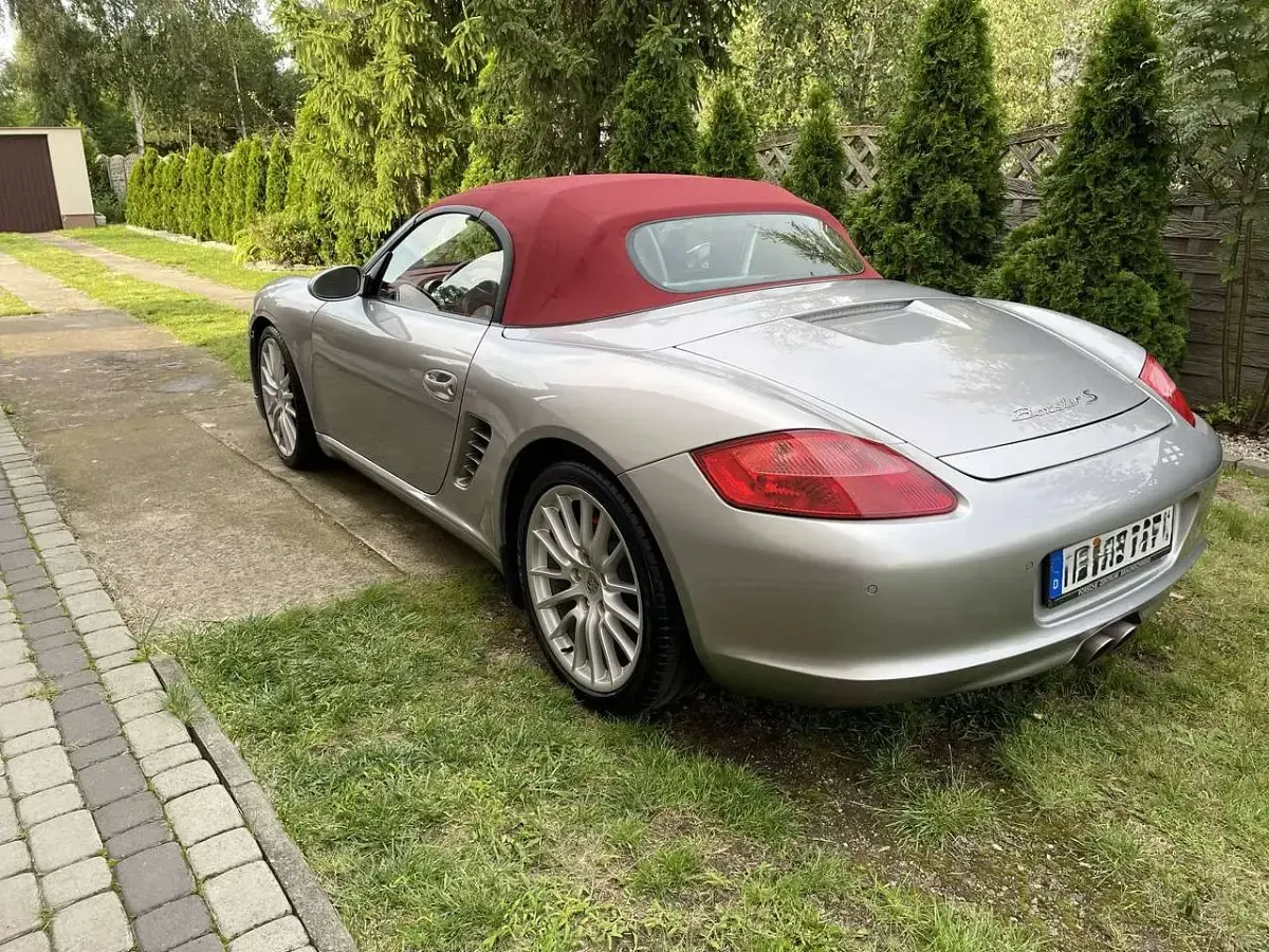Brugt Porsche Boxster 303 HK (222 kW) 2008 Sølv Cabriolet