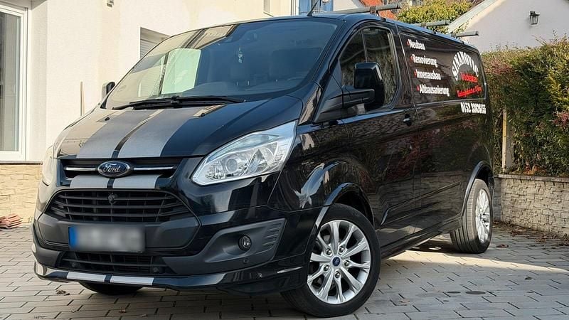 Schwarz Gebraucht 2015 Ford Transit Custom Sport Van / Kleinbus | 8.900 € - Bild 1/4
