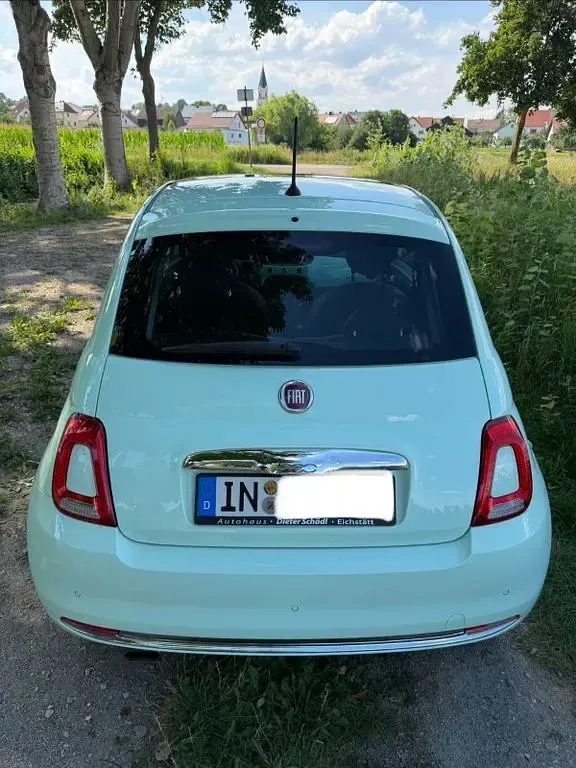 Gebraucht Fiat 500 Lounge 69 PS (50 kW) 2016 Grün Kleinwagen