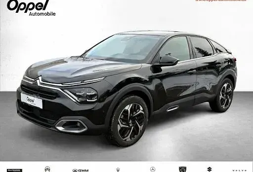 Gebraucht Citroën C4 Shine 131 PS (96 kW) 2023 Lackierung schwarz perla nera/typ aussenverkleidung metalliclackierung Limousine