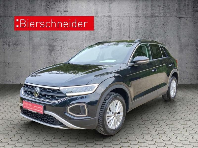 Schwarz Gebraucht 2024 VW T-Roc Life SUV | 21.750 € (Guter Preis) - Bild 1/4