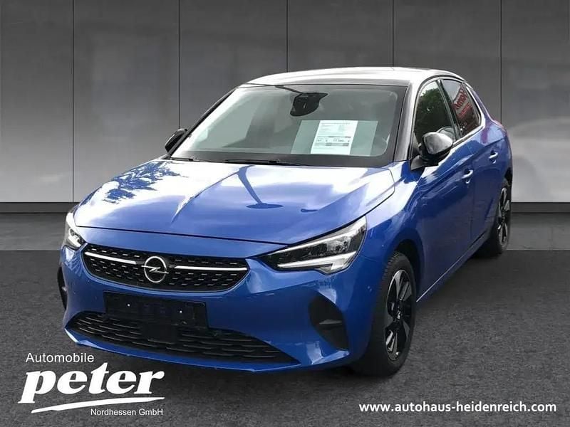 Blau Gebraucht 2022 Opel Corsa-e Elegance Kleinwagen | 17.580 € (Fairer Preis) - Bild 1/4