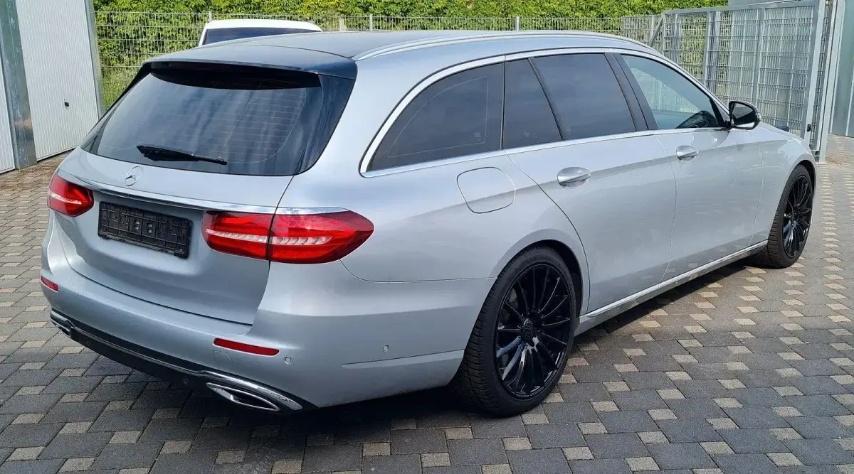 Brugt Mercedes E350 320 HK (235 kW) 2017 Sølv Stationcar