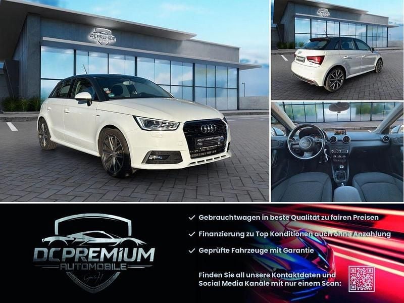 Gletscherweiss Gebraucht 2017 Audi A1 Sportback S-Line Kleinwagen | 12.990 € (Fairer Preis) - Bild 1/4