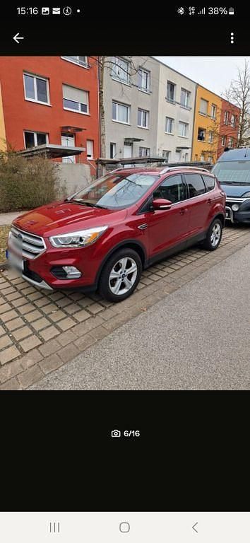 Rot Gebraucht 2017 Ford Kuga Titanium SUV | 10.700 € (Fairer Preis) - Bild 1/4