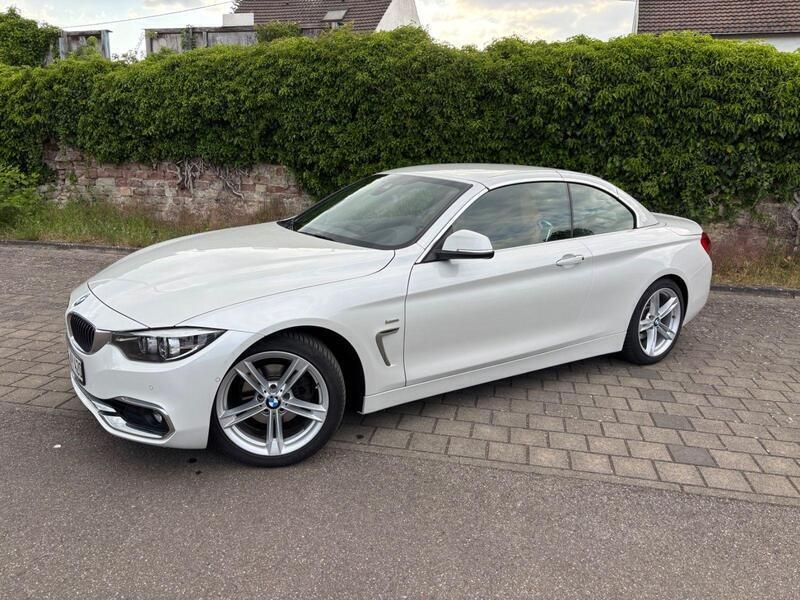 Weiß Gebraucht 2017 BMW 420 Luxury Line Cabrio | 29.990 € (Etwas zu teuer) - Bild 1/4
