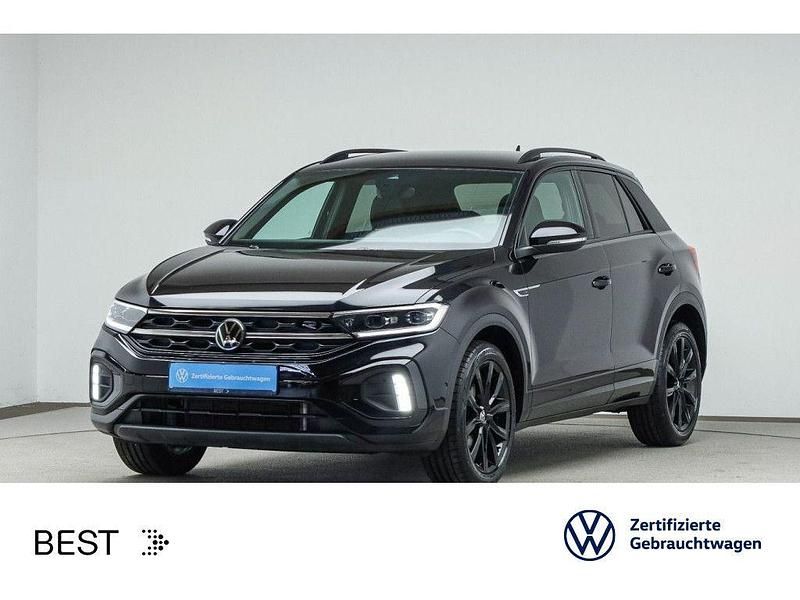 Deep black perleffekt (metallic) Gebraucht 2022 VW T-Roc Style SUV | 27.999 € (Fairer Preis) - Bild 1/3