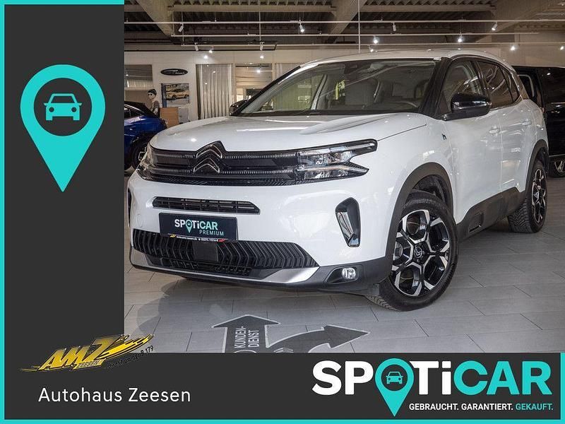 Polarweiß (uni) Gebraucht 2022 Citroën C5 Aircross Feel SUV | 24.650 € (Guter Preis) - Bild 1/4