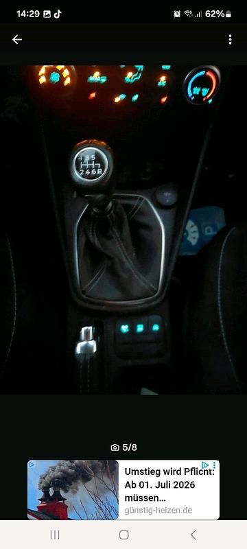 Gebraucht Ford Fiesta 90 PS (66 kW) 2021 Schwarz Kleinwagen