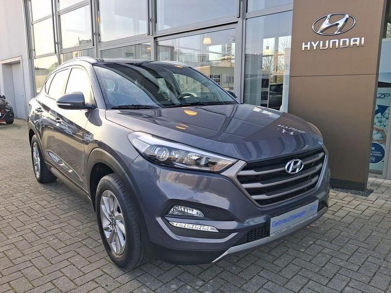 Thunder grey Gebraucht 2016 Hyundai Tucson Trend SUV | 13.980 € (Fairer Preis) - Bild 1/4