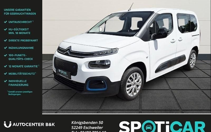 Weiß Gebraucht 2022 Citroën e-Berlingo Feel Van / Kleinbus | 21.990 € (Fairer Preis) - Bild 1/4