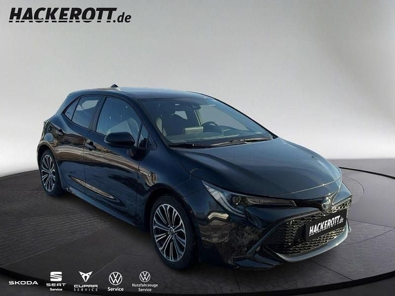 Gebraucht Toyota Corolla Hybrid Club 152 PS (111 kW) 2019 Schwarz Limousine