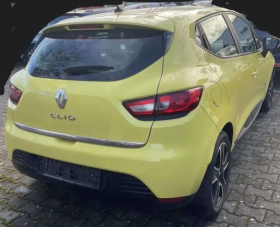 Gebraucht Renault Clio 73 PS (53 kW) 2012 Gelb Limousine