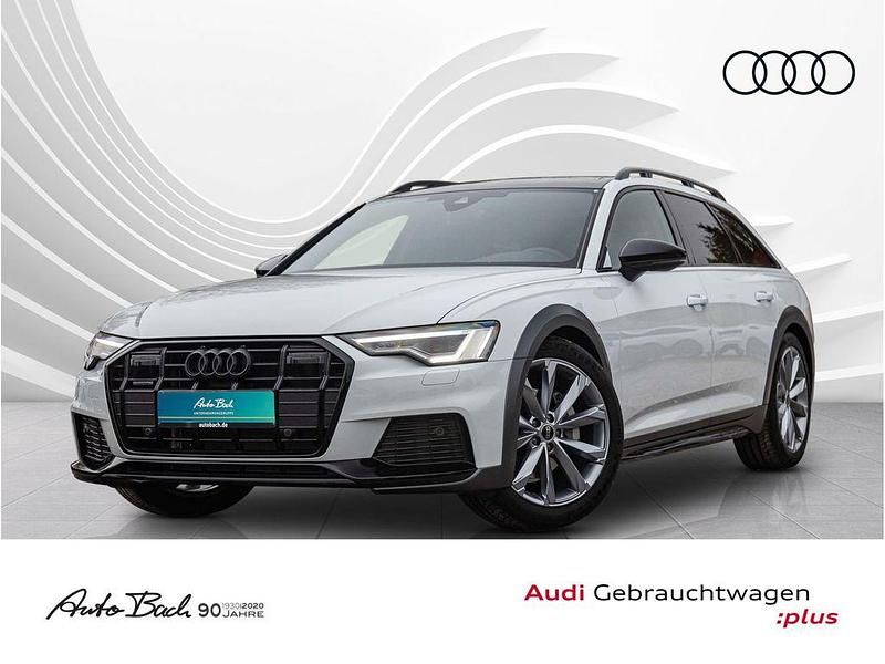 Weiß (gletscherweiß metallic) Gebraucht 2025 Audi A6 Allroad Ambiente Kombi | 59.640 € (Etwas zu teuer) - Bild 1/4