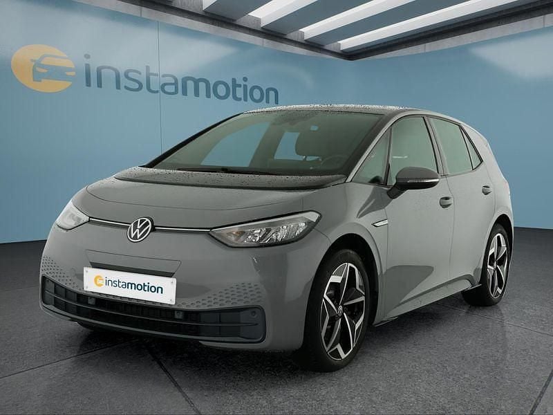 Grau Gebraucht 2022 VW ID.3 Pro Kleinwagen | 23.949 € (Guter Preis) - Bild 1/4