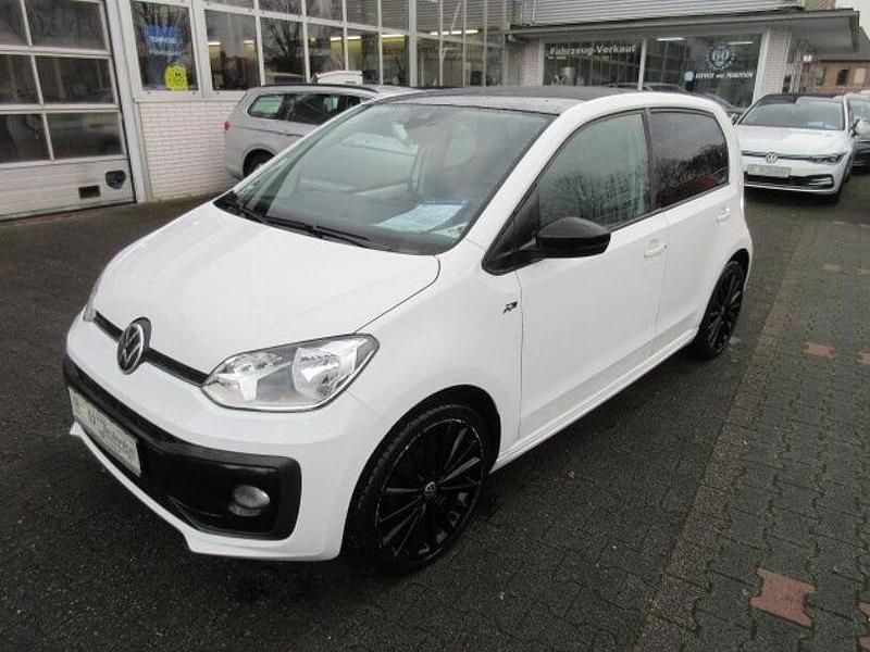 Gebraucht VW up! R-line 65 PS (47 kW) 2021 Pure white deep black perleffe Kleinwagen