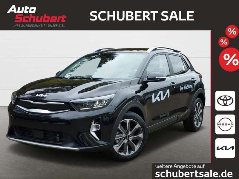 (abp) aurora black pearl m Gebraucht 2024 Kia Stonic Spirit SUV | 23.980 € (Fairer Preis) - Bild 1/3