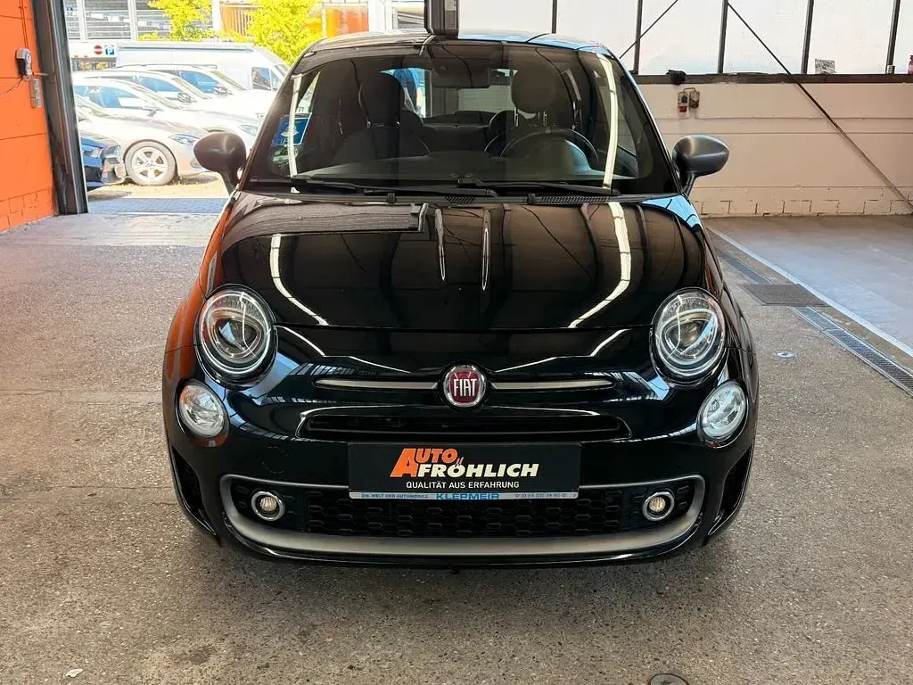 Gebraucht Fiat 500S S 69 PS (50 kW) 2018 Schwarz Kleinwagen