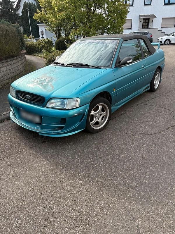 Blau Gebraucht 1993 Ford Escort Cabriolet Cabrio | 1.500 € - Bild 1/4