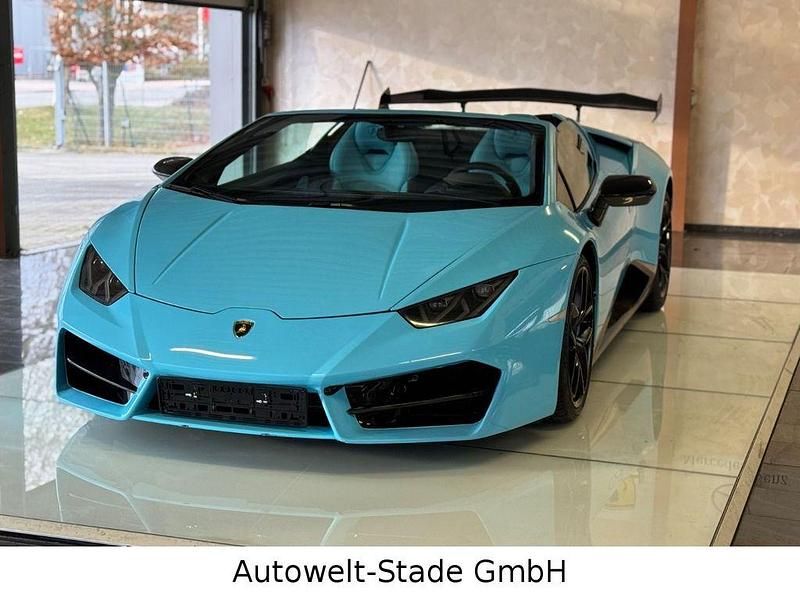 Gebraucht Lamborghini Huracán 579 PS (425 kW) 2017 Blau Cabrio