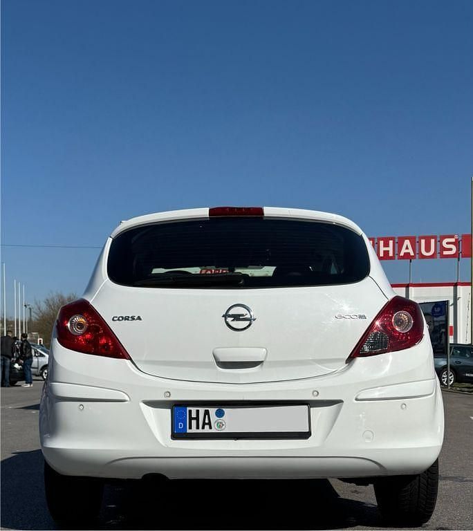 Gebraucht Opel Corsa Edition 69 PS (50 kW) 2013 Weiß Kleinwagen
