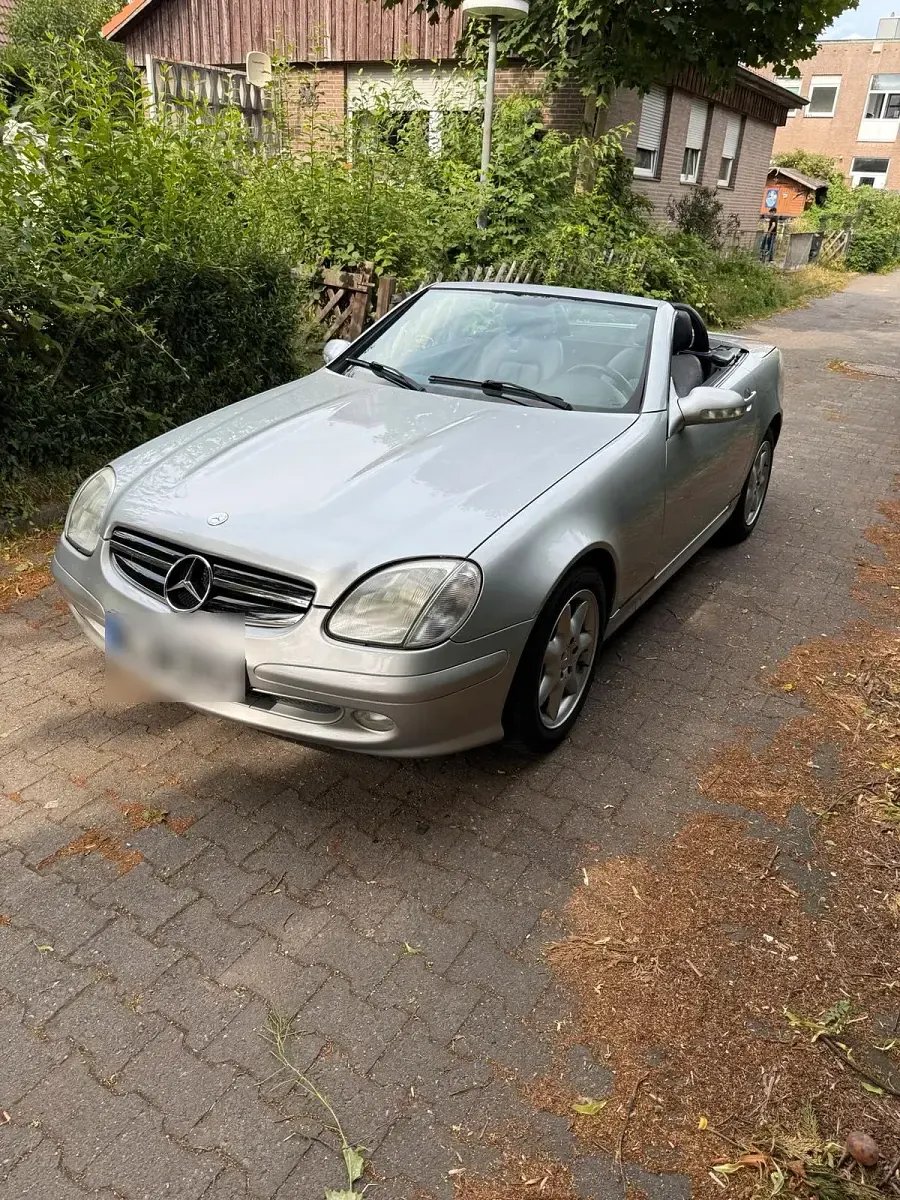 Gebraucht Mercedes SLK200 163 PS (119 kW) 2001 Silber Cabrio